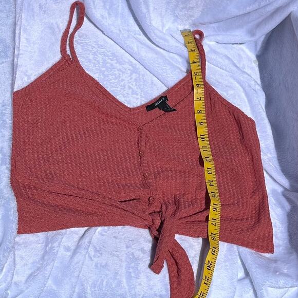 Forever 21 Rust Ribbed Cami Crop Top Size Large - Picture 4 of 6
